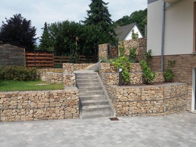 Referenz Gabionen DERsanchez Dresden